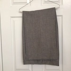 Italian stretch wool trousers.